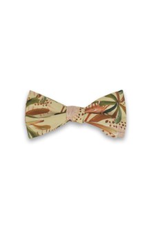 Grass Tree Nude Bow Tie