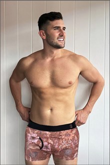 Byron Banksia Rust Bamboo Underwear
