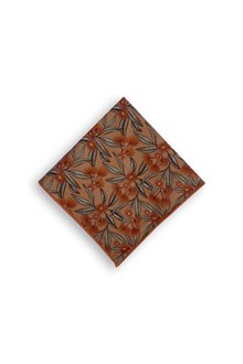 Flowering Gum Terracotta Pocket Square